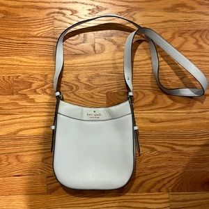 Kate Spade Crossbody Hazy Morning, pale blue, adjustable strap,perfect condition